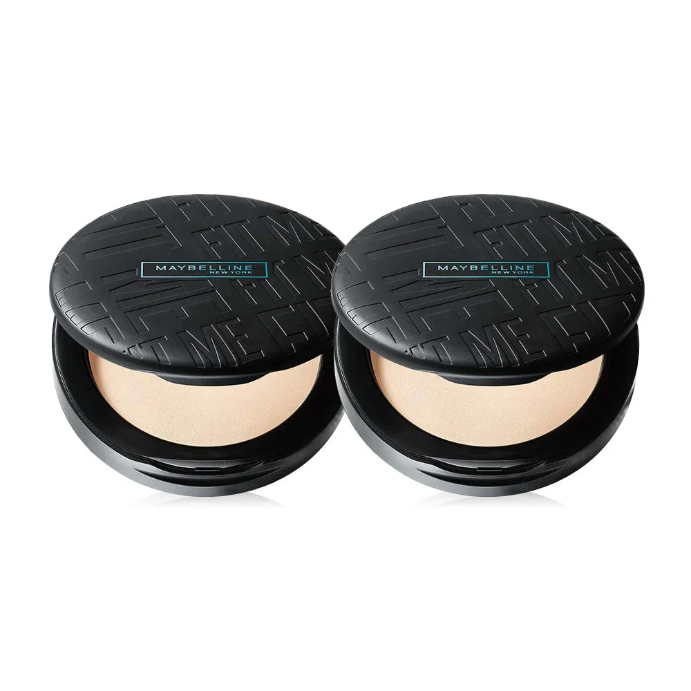 Maybelline New York Fit Me Matte & Poreless Compact Oil Control Powder SPF32 PA+++ [6g x 2pcs] - #109 The