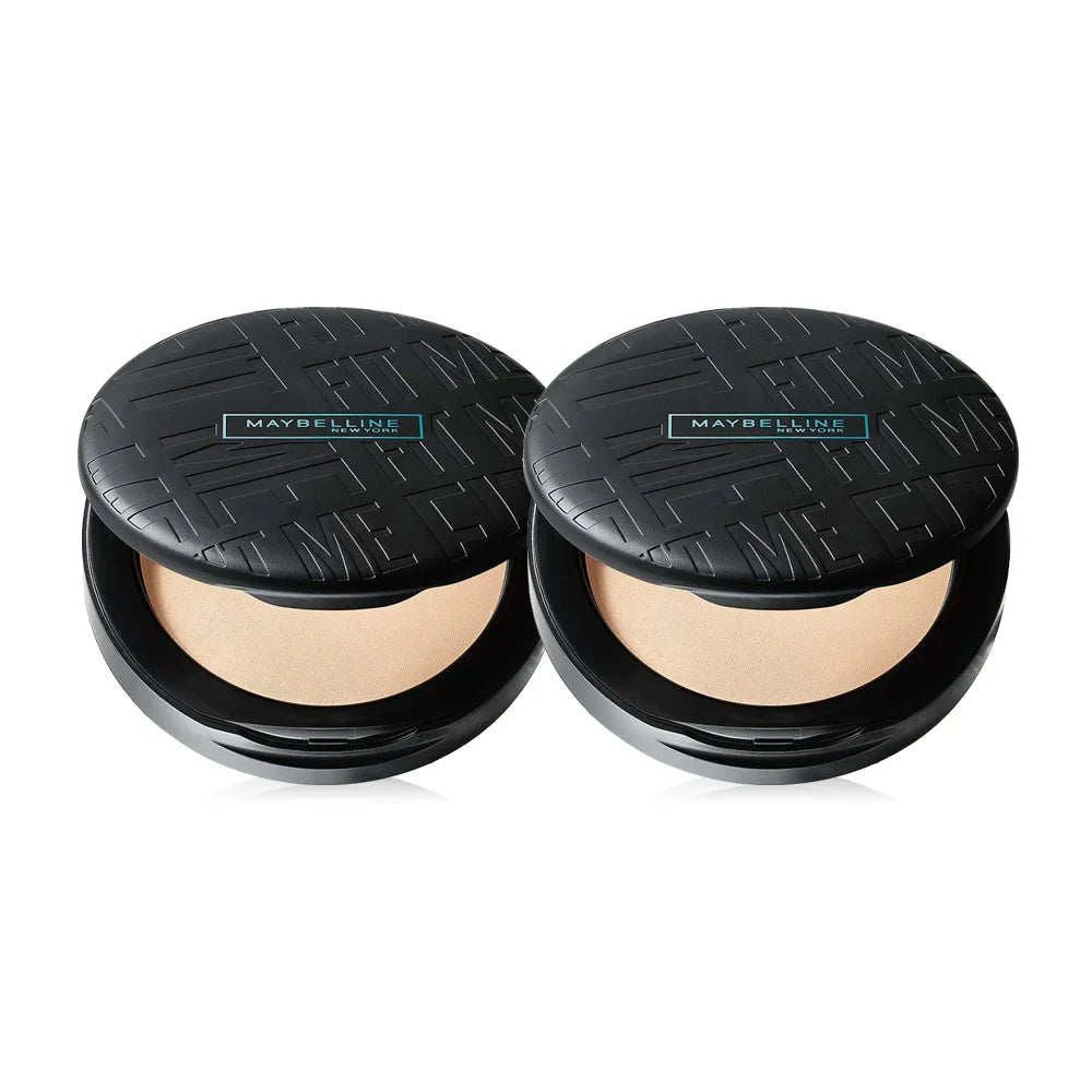 Maybelline New York Fit Me Matte & Poreless Compact Oil Control Powder SPF32 PA+++ [6g x 2pcs] - #118 The