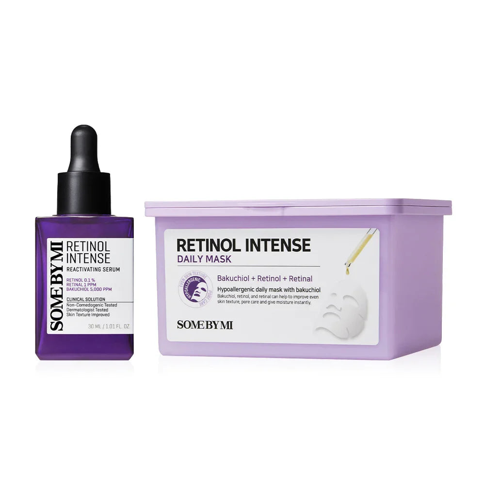 Some By Mi Retinol Intense Reactivating Serum 30ml + Retinol Intense Daily Mask [30 Sheets]