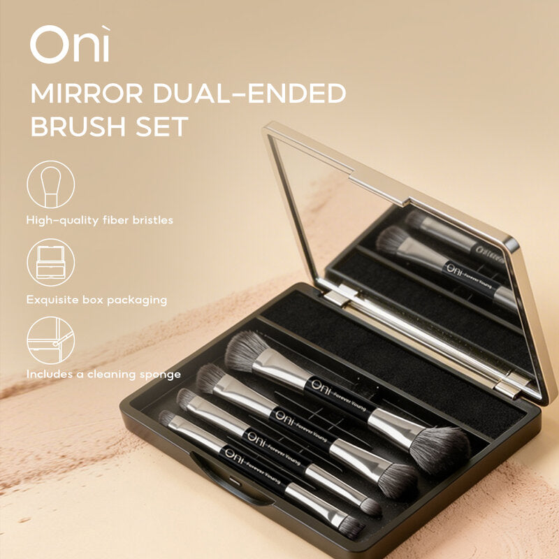 Oni Mirror Dual-Ended Brush Set 4pcs