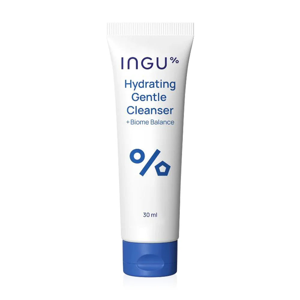 INGU Skin Hydrating Gentle Cleanser + Biome Balance Travel 30ml