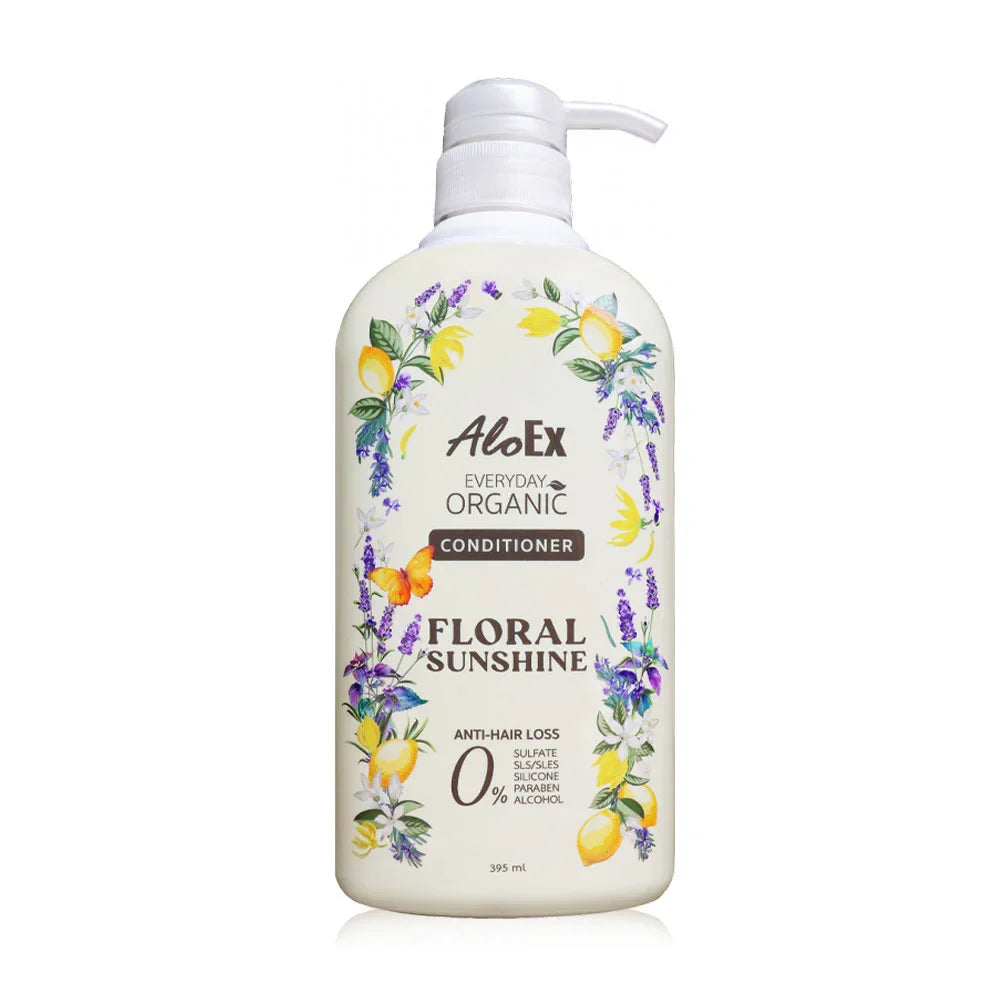 AloEx Everyday Organic Conditioner Floral Sunshine 395ml