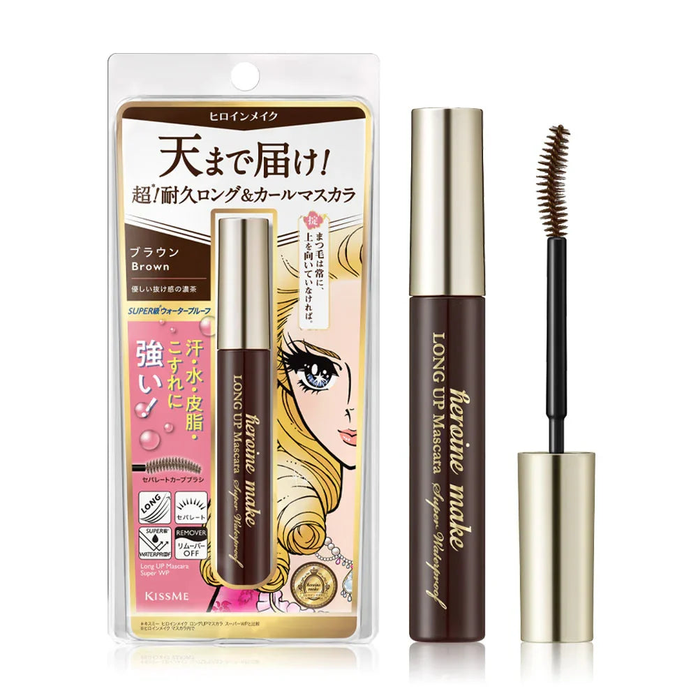 Kiss me Heroine Make Long UP Mascara Super WP N 6g