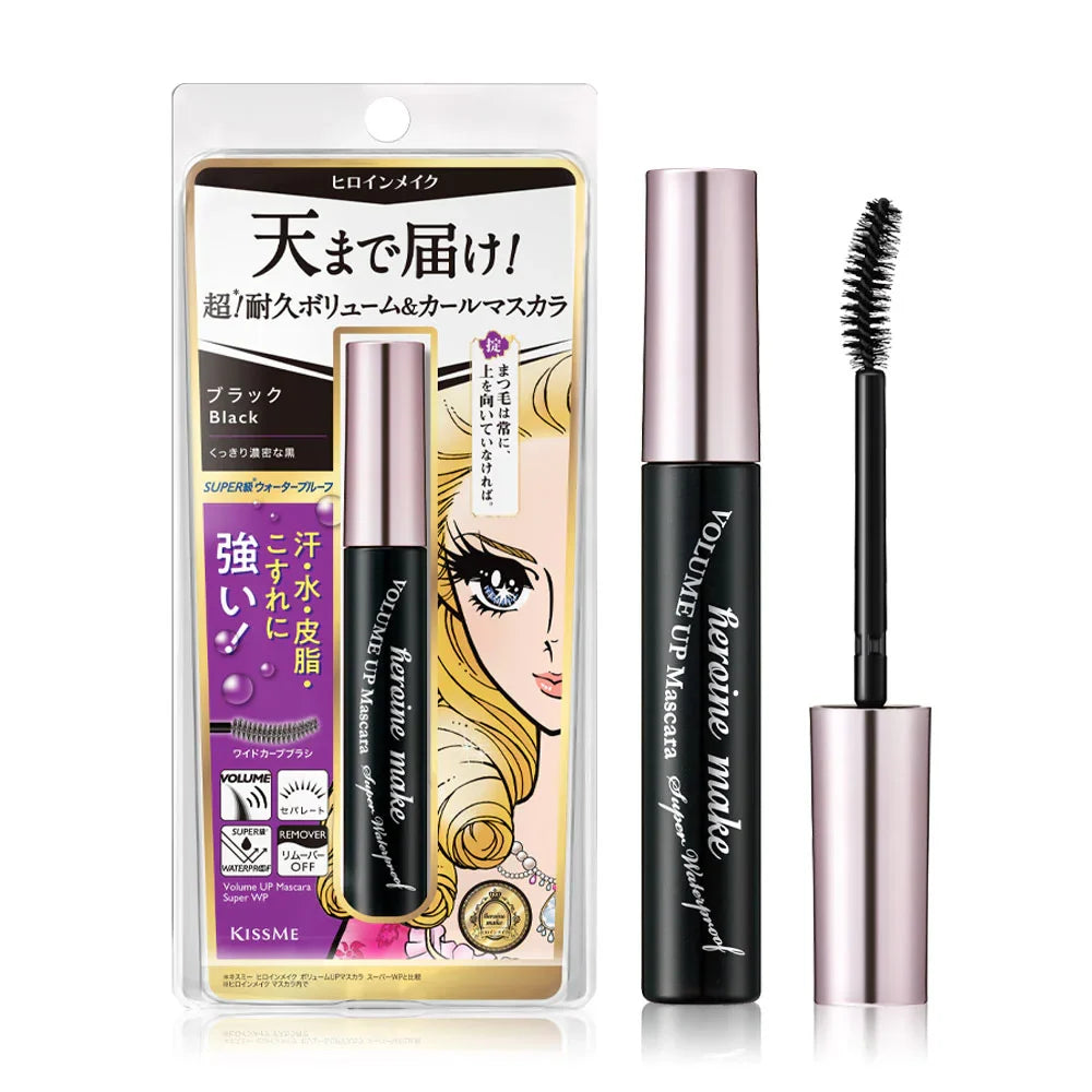 Kiss me Heroine Make Volume UP Mascara Super WP N 6g