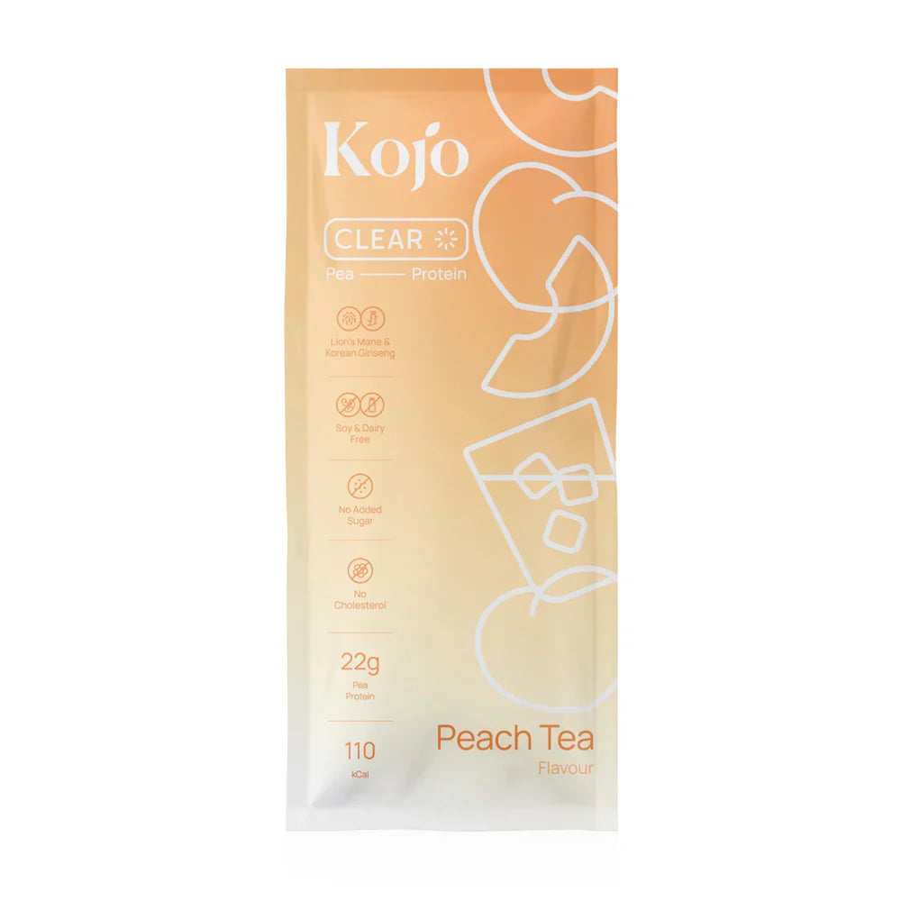 KOJO Clear Pea Protein 30g - #Peach Tea Flavour