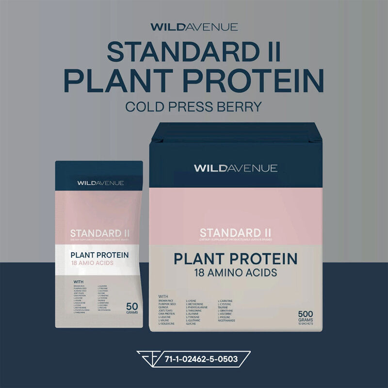 Wild Avenue Standard II Plant Protein 10 Sachets