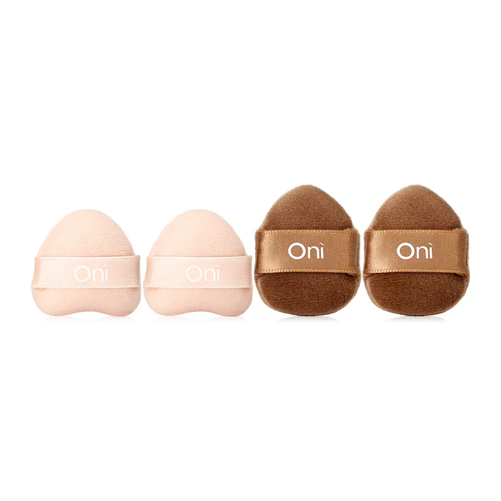 Oni Mini Powder & Blush Puff 4pcs