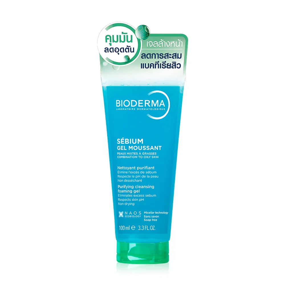 Bioderma Sebium Gel Moussant 100ml