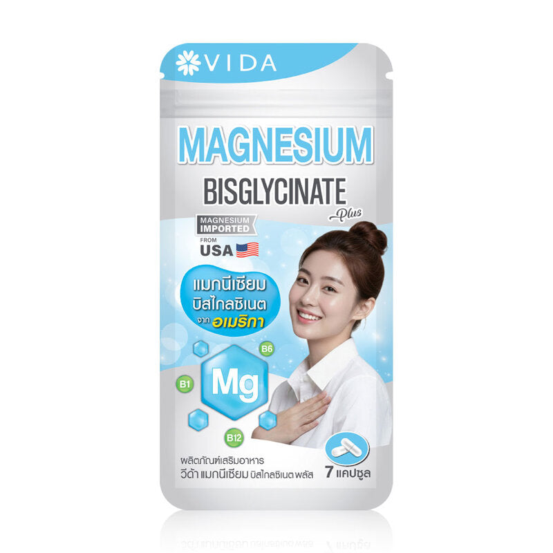 Vida Magnesium Bisglycinate 7 Capsules
