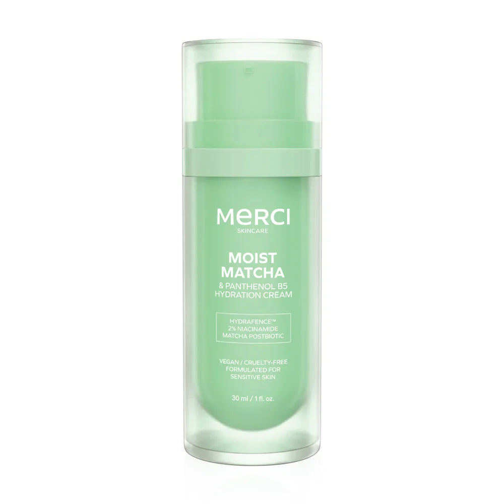 Merci Moist Matcha & Panthenol B5 Hydration Cream 30ml