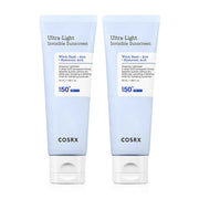 COSRX Ultra-Light Invisible Sunscreen SPF50+ PA++++ [50ml x 2pcs]