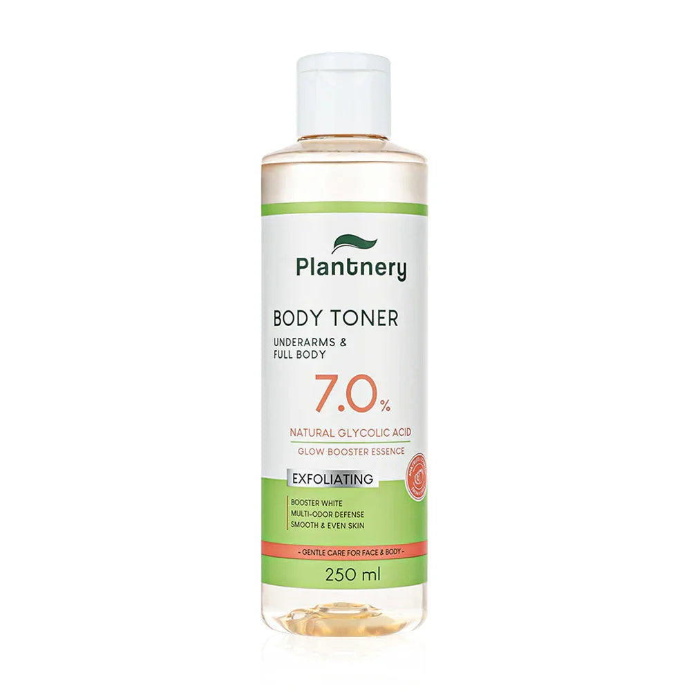 Plantnery Natural Glycolic Bright Body Toner 250ml