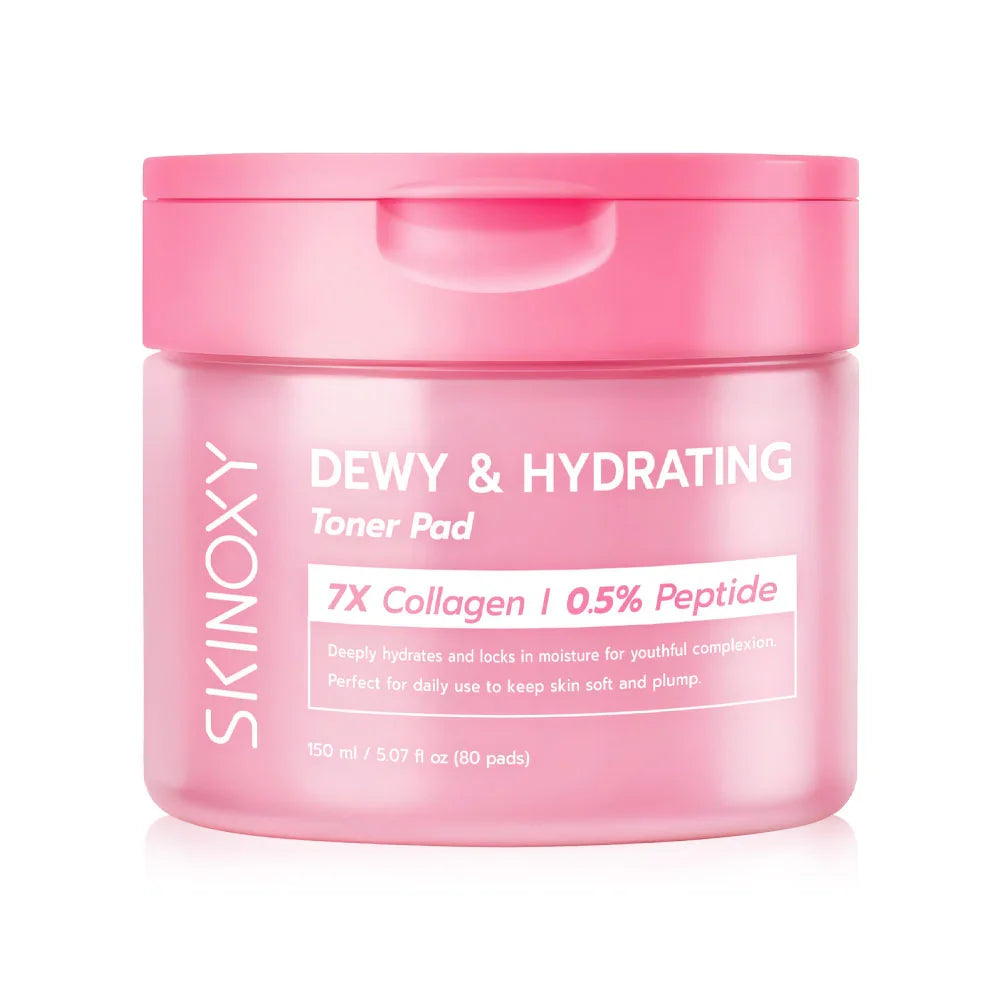 Skinoxy Dewy & Hydrating Toner Pad 150ml [80pcs]