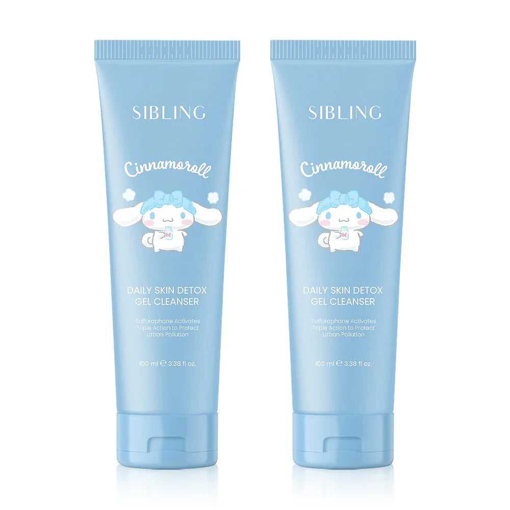SIBLING Daily Skin Detox Gel Cleanser [100ml x 2pcs]