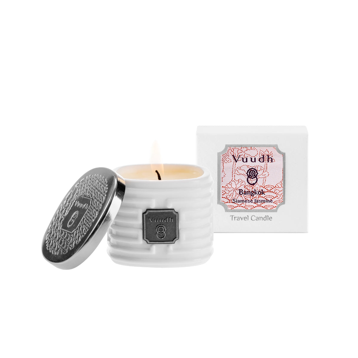 Harnn Vuudh Travel Candle - Bangkok (Siamese Jasmine) 35 g.