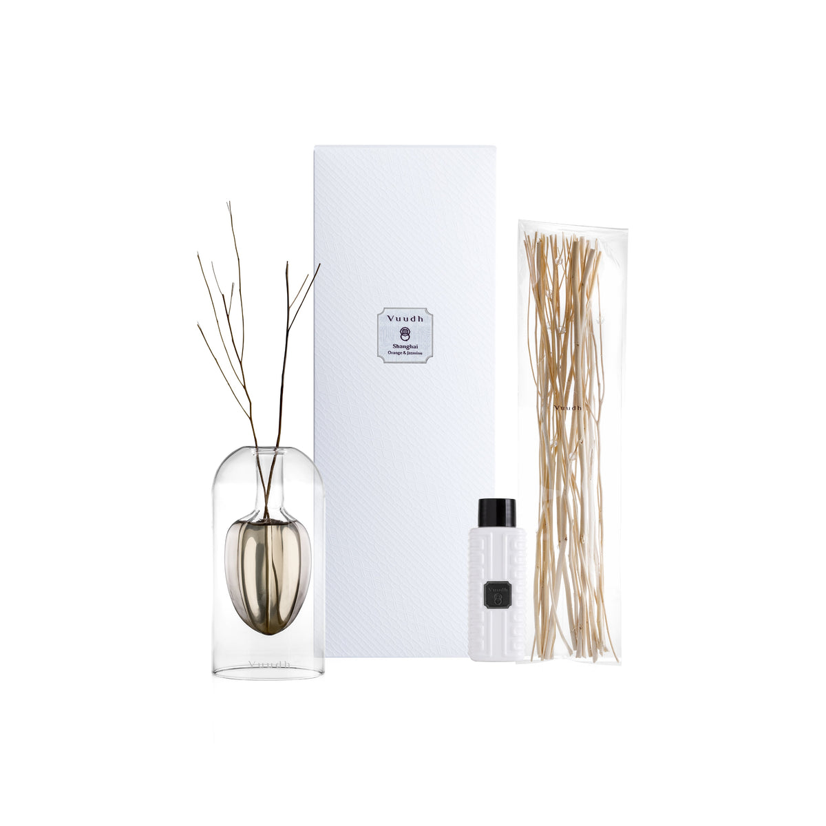 Harnn Vuudh Star Diffuser Set - Shanghai (Orange & Jasmine) 120 ml.