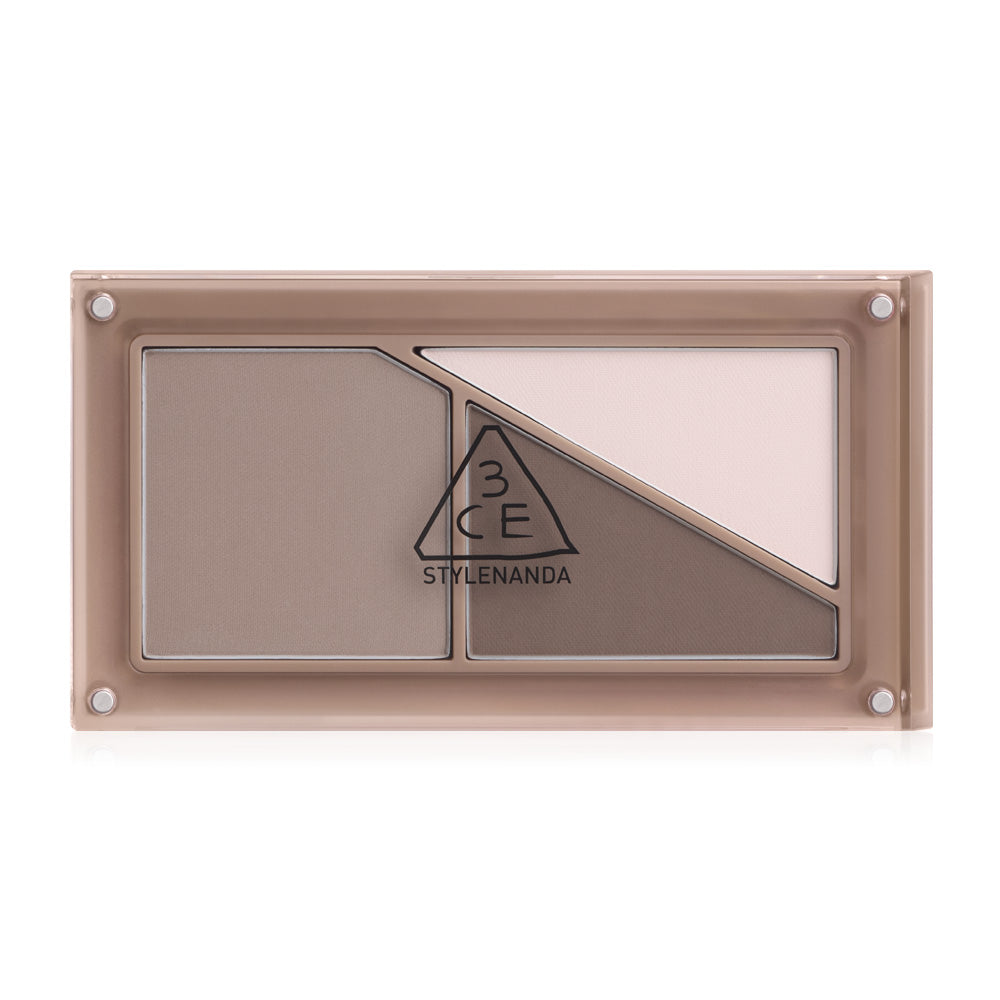 3CE Layer It All Contour Palette 9.5g - #02 Ash Brown