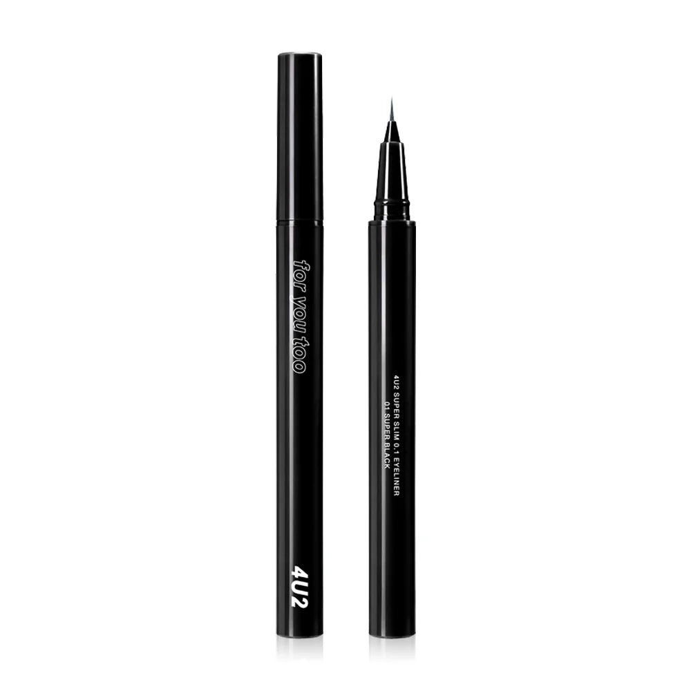 4U2 Super Slim 0.1 Eyeliner 0.5g - #01 Super Black