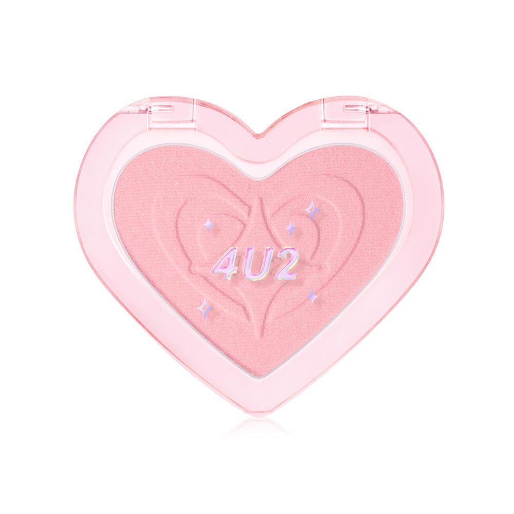 4U2 Heart Blush 3.4g - #02 Gentle Heart