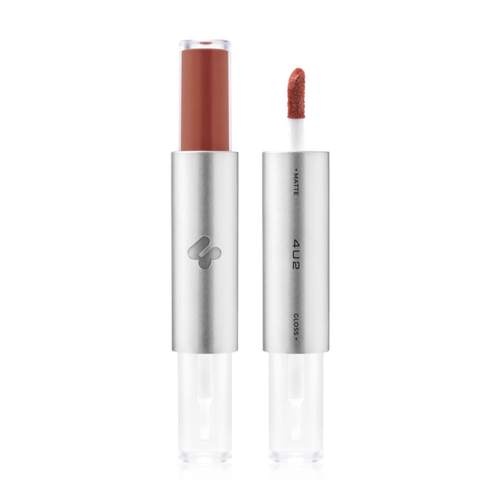 4U2 Twogether Matte & Gloss Lip 2g - #02 Butter & Jam