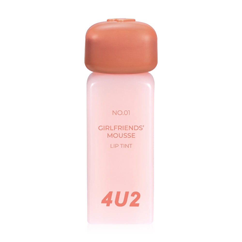 4U2 Girlfriends' Mousse Lip Tint 3g - #01 Liquid Lipstick with Matte Texture