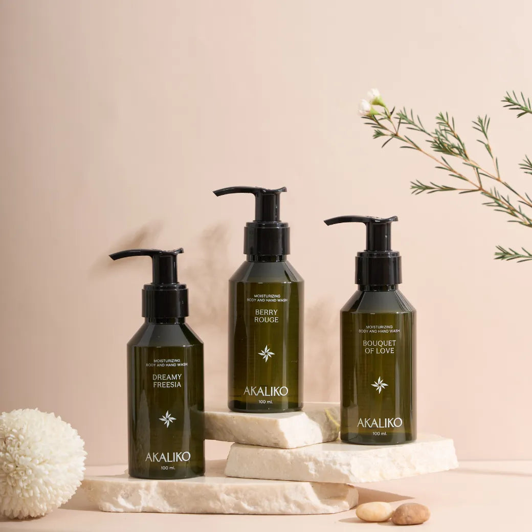 Akaliko Body & Hand Wash - Berry Rouge 100 ml.