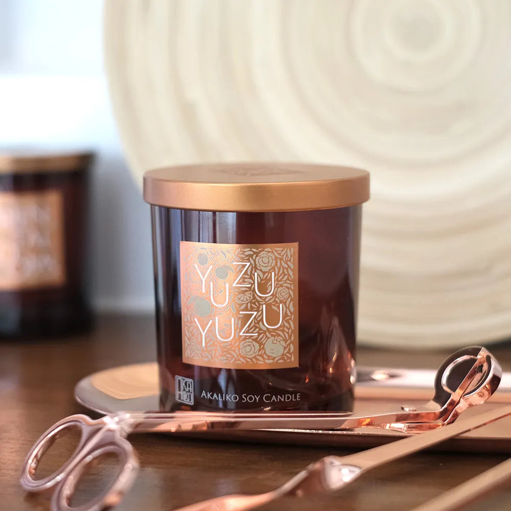 Akaliko Scented Candle - Peary Rose