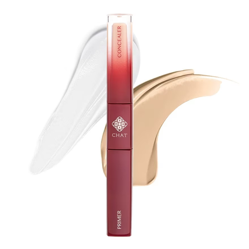 CHAT Double Pro Eye Primer Concealer 2.5 ml.+2.5 ml. - 1.5