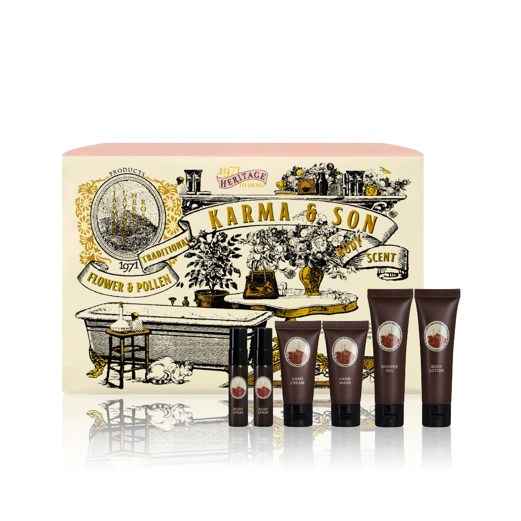 Karmakamet Body Scent Gift Set - 1971 To Deng Karma & Son - Flower Pollen