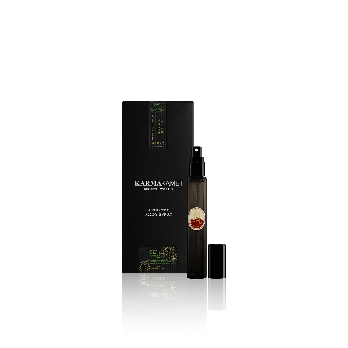 Karmakamet Authentic Body Spray 10 ml. - Blended - Garden Breath
