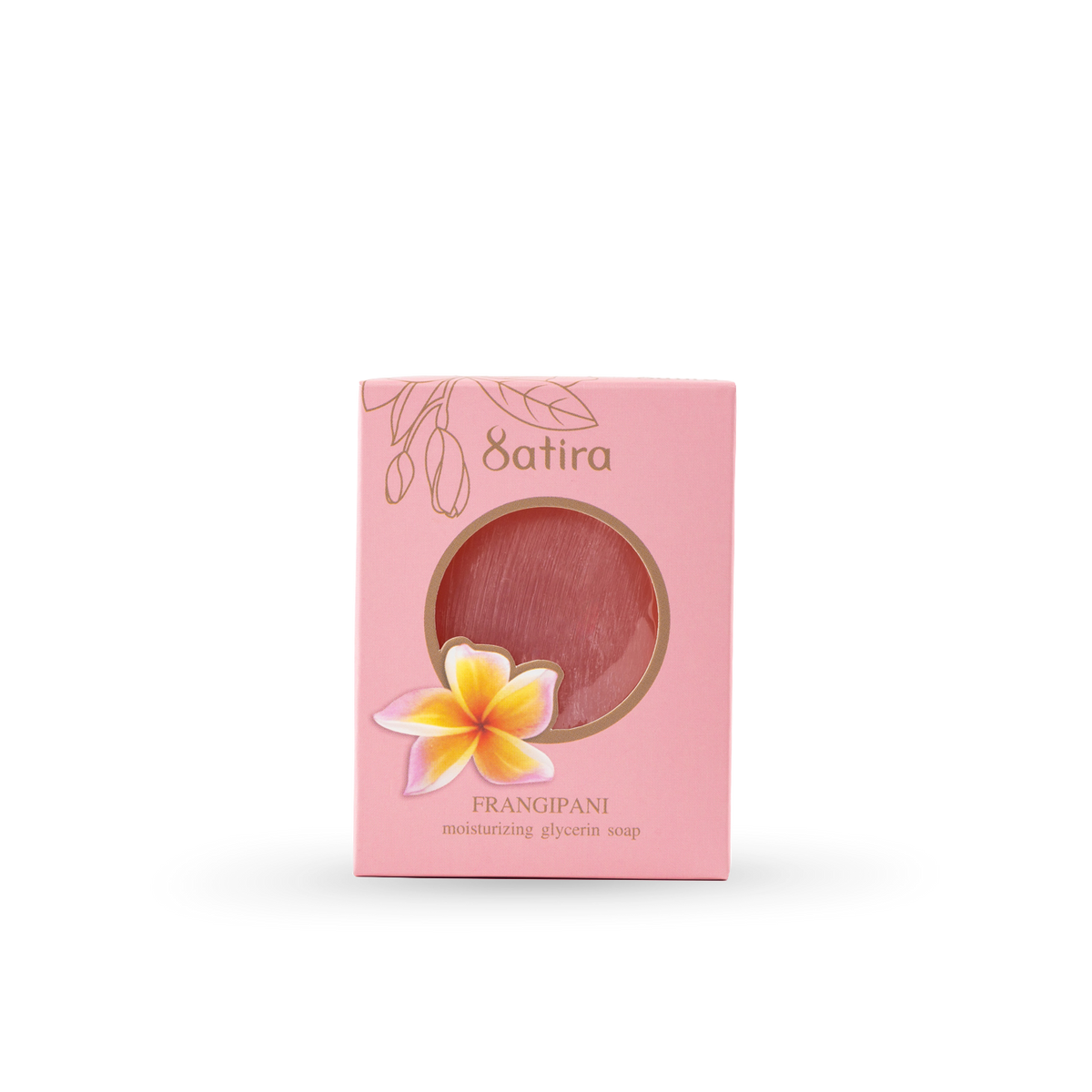 Satira Moisturizing Glycerin Soap - Frangipani