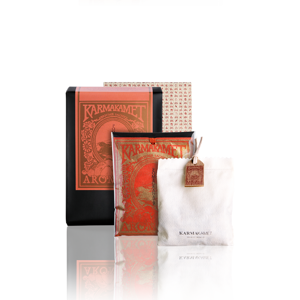 Karmakamet Le Marche Aux Fruits Padang Bazaar Perfume Paper Bag Refill - Cantaloupe