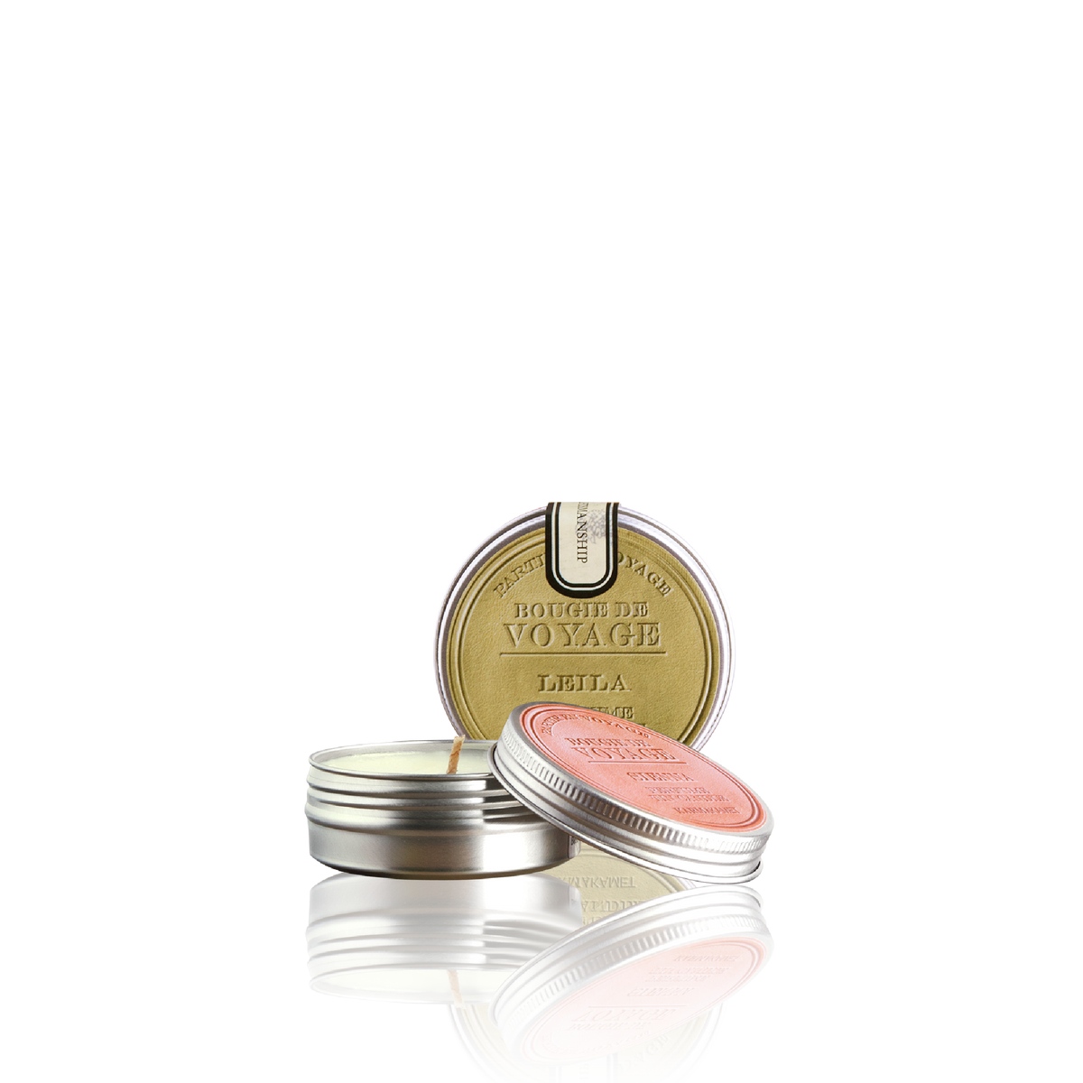 Karmakamet Partir En Voyage Perfume Tin Candle - Gul