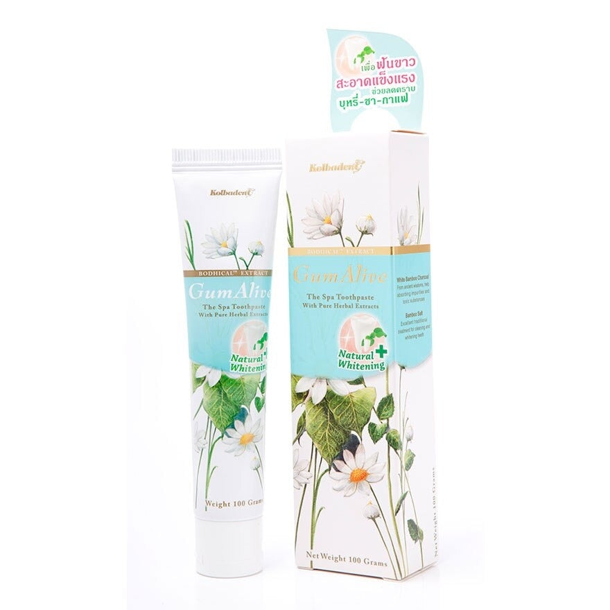 Kolbadent Toothpaste Gum Alive Natural Whitening 100g