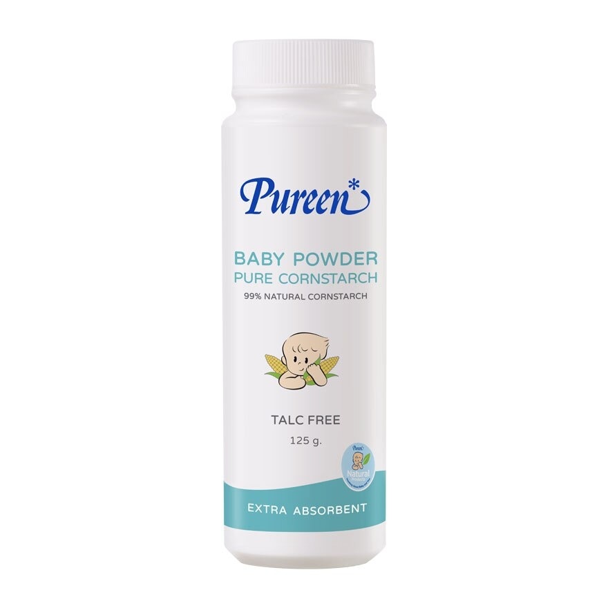 Pureen Baby Powder Pure Cornstarch 125g