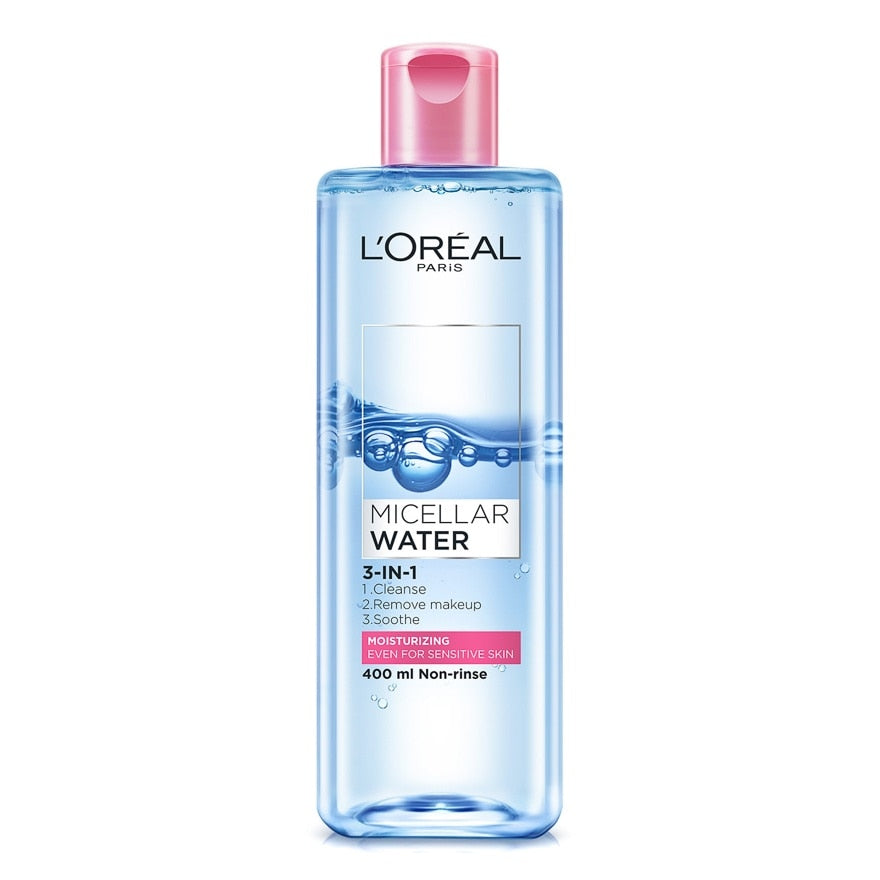 LOreal Paris Micellar Water 3 in 1 Moisturizing 400ml