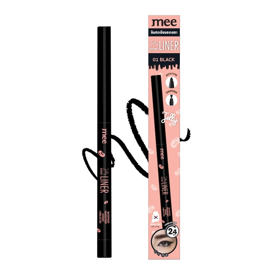 Mee Jelly Inner Liner 01Black+Lip Liner
