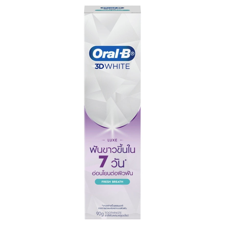 ORAL-B Toothpaste 3DWhite Luxe Fresh Breath 90g