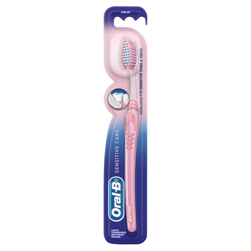 ORAL-B Toothbrush Senstive Clean 1pc (Mix Color)