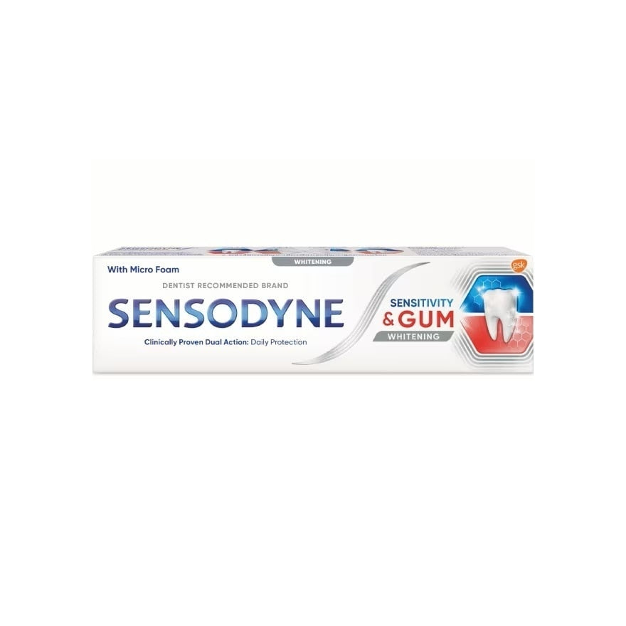Sensodyne Toothpaste Sensitivity Gum Whitening 100g