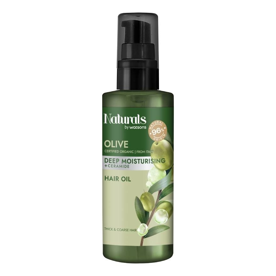 Naturals by Watsons Olive Deep Moisturising Hair Oil 100ml