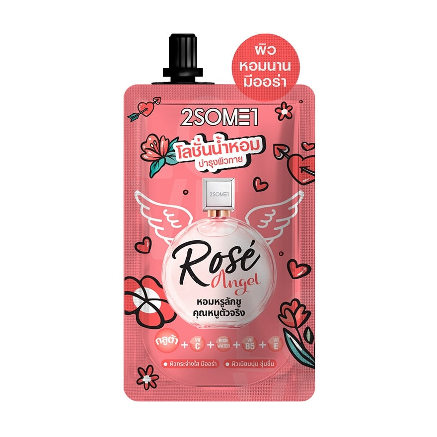 2SOME1 Whitening Perfume Body Lotion Rose Angel 40g