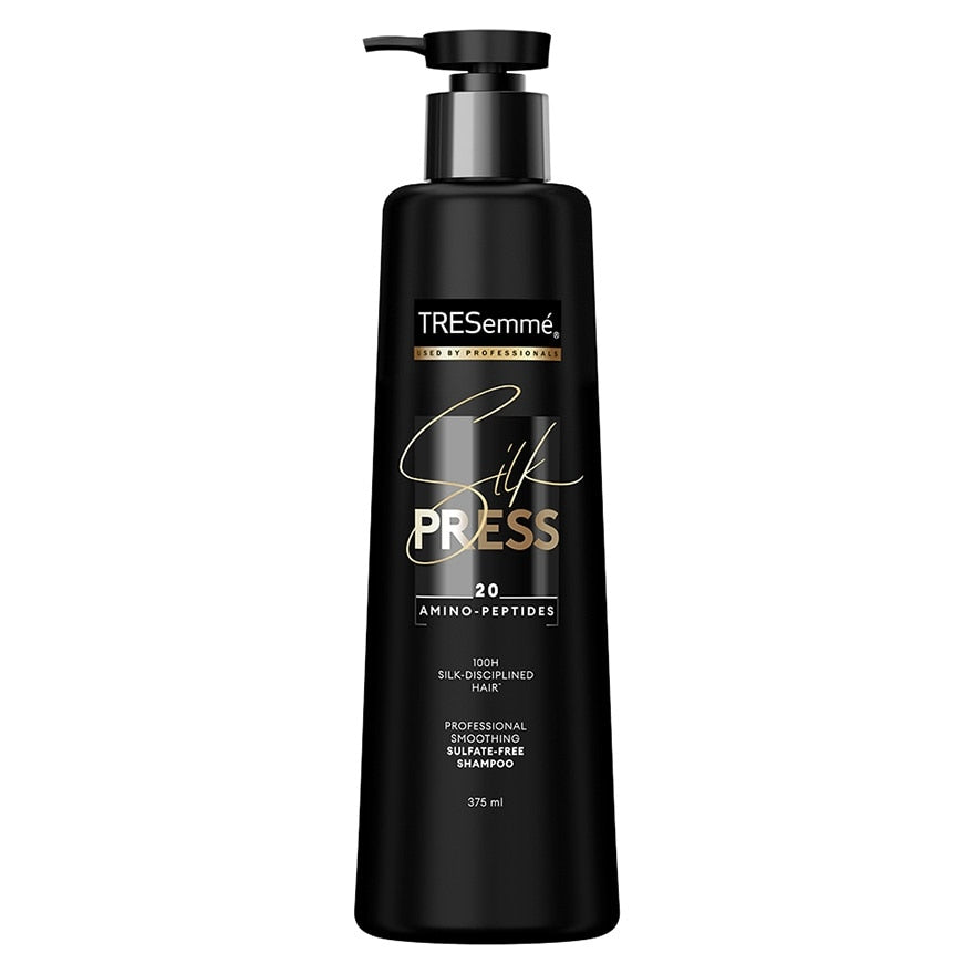 Tresemme Shampoo Silk Press Professional Smoothing Sulfate-free 375ml