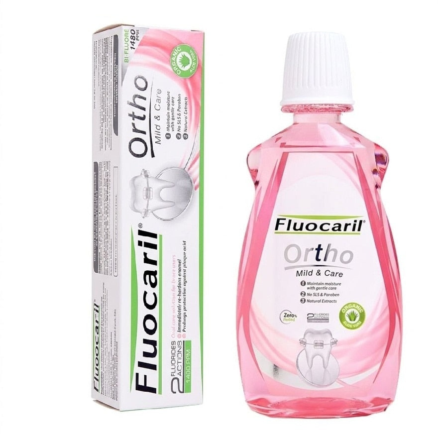 Fluocaril Toothpaste Ortho Mindcare+mouthwash Ortho Mind Care 125g