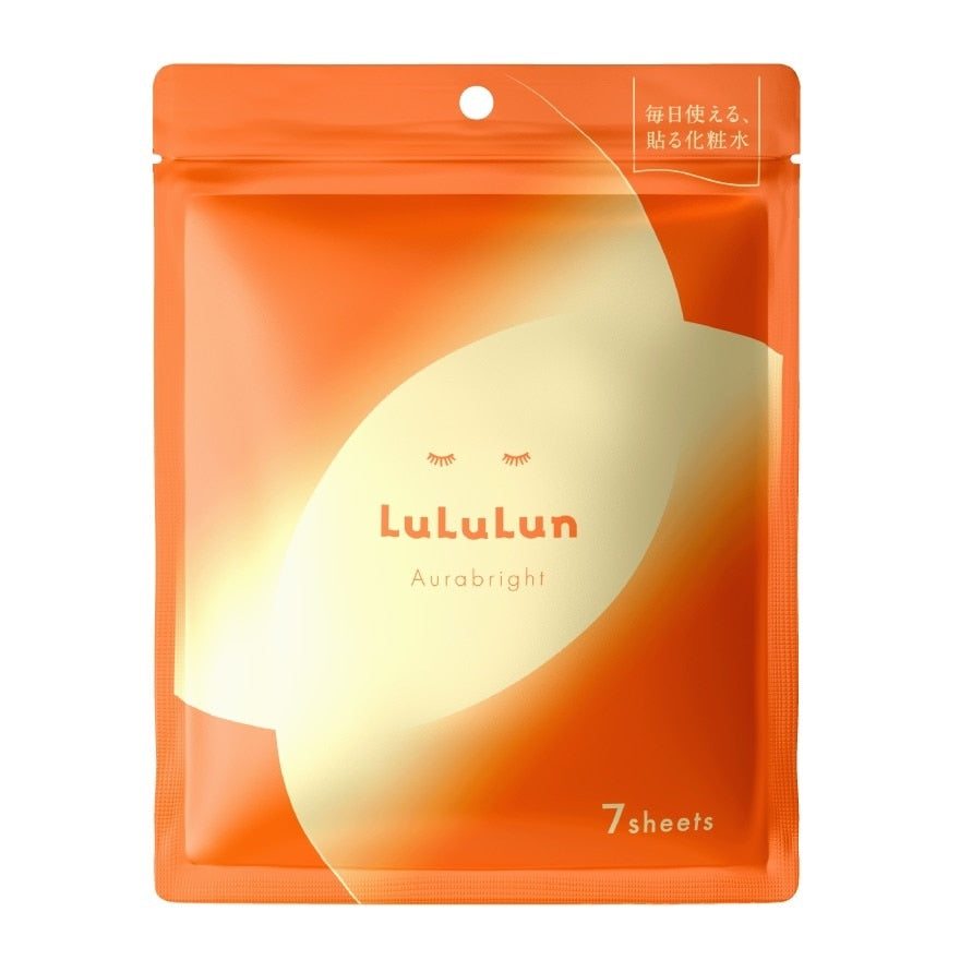 LuLuLun Face Mask Lululun Aura B W1P 7pcs