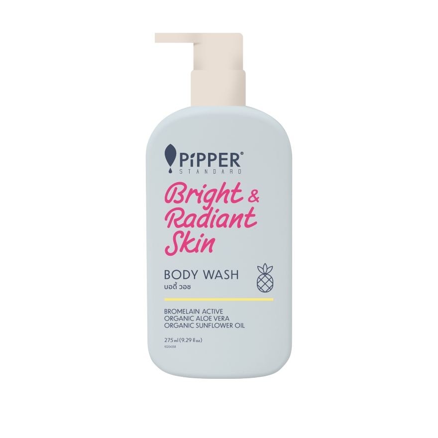 Pipper Standard Natural Body Wash Bright Radiant 275ml