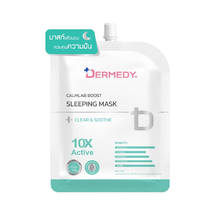 DERMEDY Sleeping Mask Calmlab Clear Soothe Boost 25g