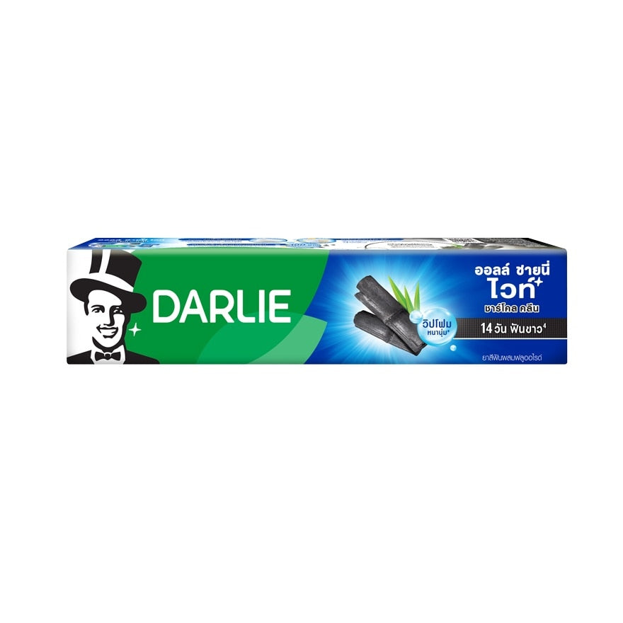 Darlie Toothpaste All Shiny White Charcoal Clean 140g