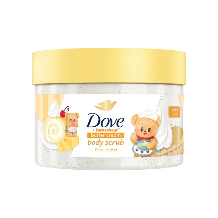 Dove Body Scrub Butter Cream 298g