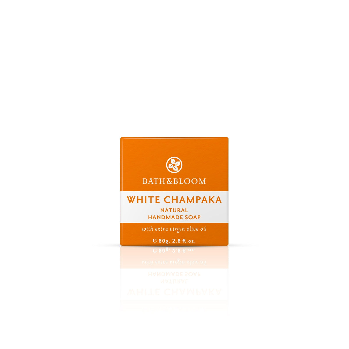 Bath & Bloom Natural Soap Bar - White Champaca